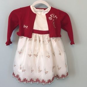 EUC 3T Christmas dress